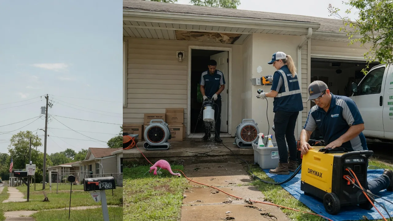 Storm Damage Water Removal in Rossiter, PA near me